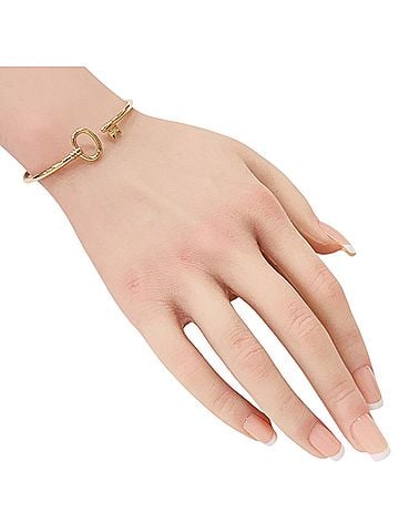 Tiffany & Co. Tiffany & Co. Oval Key Bangle, 18K Pink Gold, Women's. (view 2)