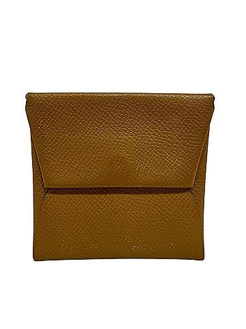 Hermès HERMES Bastia Compact Wallet, Coin Purse, Brown (view 1)