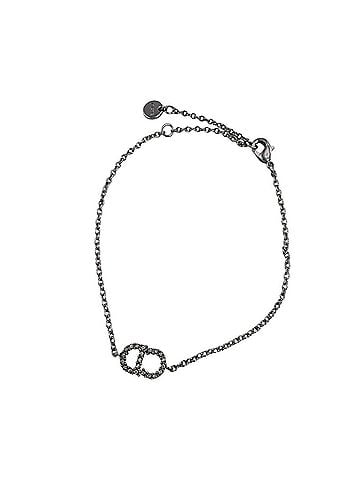 Christian Dior Christian Dior Claire D Lune CD Signature Bracelet Silver (view 2)