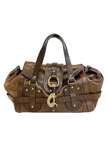 Chloé Chloé Chloe Kerala Tote Bag Handbag Brown (view 1)