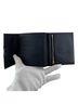 Hermès 100% Leather Blue HERMES Click 12 Compact Wallet, Tri-fold Navy One size - photo 8