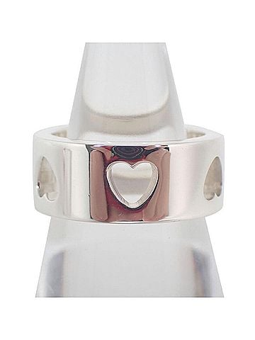 Tiffany & Co. TIFFANY & Co. Ag925 Stencil Heart Ring (view 2)