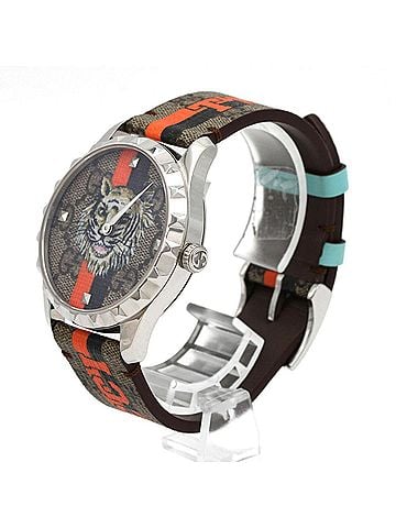 Gucci Gucci G-Timeless 126.4 YA1264186 Stainless Steel Quartz Watch (view 2)