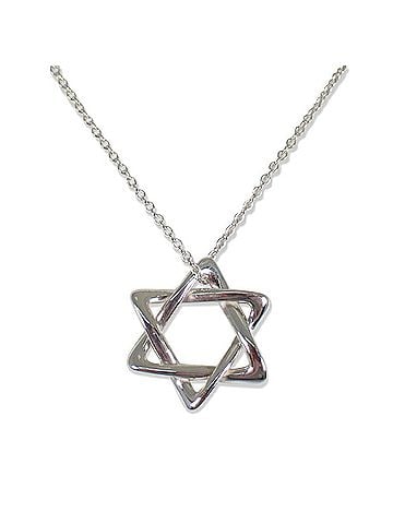 Tiffany & Co. TIFFANY & Co. 925 Star of David Pendant Necklace (view 2)