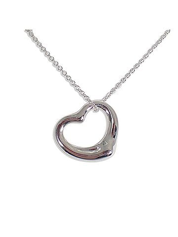 Tiffany & Co. TIFFANY & Co. 925 Heart Pendant Necklace (view 1)