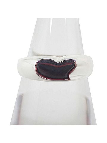 Tiffany & Co. TIFFANY & Co. 925 Signet Heart Ring (view 1)