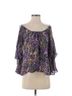 Parker 100% Silk Floral Multi Color 3/4 Sleeve Blouse Size XS - photo 1