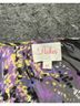 Parker 100% Silk Floral Multi Color 3/4 Sleeve Blouse Size XS - photo 3