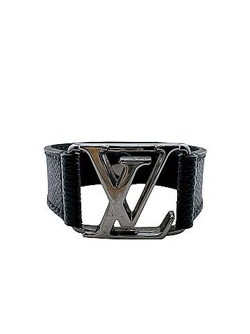 Louis Vuitton LOUIS VUITTON M6295 Bracelet Hockenheim Bangle Monogram Eclipse Brown (view 2)