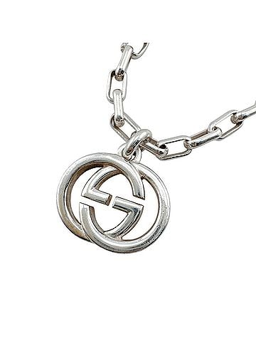 Gucci GUCCI Interlocking G Bracelet, Silver (view 1)