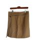 Tory Burch 100% Wool 100% Cupro Tan Wool Skirt Size 2 - photo 1
