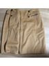 Tory Burch 100% Wool 100% Cupro Tan Wool Skirt Size 2 - photo 6