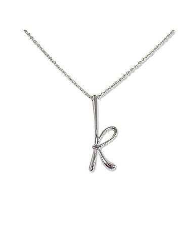 Tiffany & Co. TIFFANY & Co. 925 Initial K Pendant Necklace (view 1)