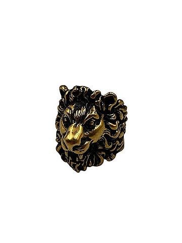 Gucci GUCCI Lion Head Ring, Men's (view 1)