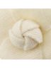 Chanel 100% Wool White Wool Camellia Brooch One size - photo 6