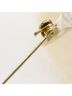 Chanel 100% Wool White Wool Camellia Brooch One size - photo 8