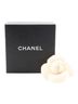 Chanel 100% Wool White Wool Camellia Brooch One size - photo 9