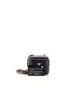Chanel 100% Leather Black Tiny CC Link Vanity Case with Chain Quilted Caviar Mini One size - photo 3