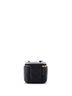 Chanel 100% Leather Black Tiny CC Link Vanity Case with Chain Quilted Caviar Mini One size - photo 2