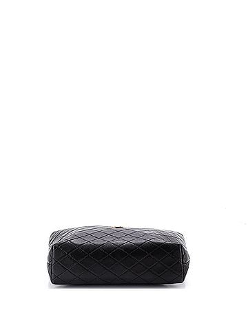 Saint Laurent Gaby Zipped Pouch Quilted Leather (view 2)