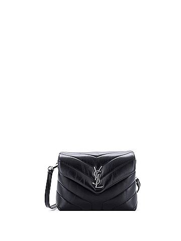Saint Laurent Loulou Shoulder Bag Matelasse Chevron Leather Toy (view 1)