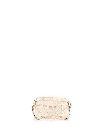 Chanel Chain Melody Camera Bag Quilted Caviar Small (view 2)