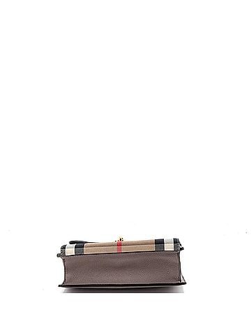 Burberry Macken Crossbody Bag Leather and House Check Canvas Small (view 2)