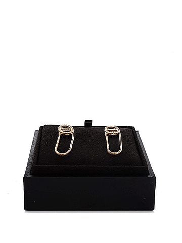 Hermès Chain d'Ancre Danae Earrings 18K Yellow Gold (view 2)