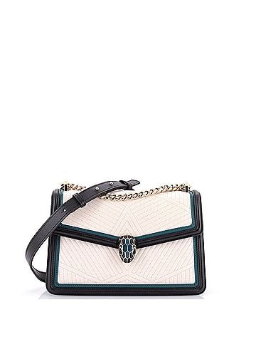 Bvlgari Serpenti Forever Shoulder Bag Quilted Leather Small (view 1)