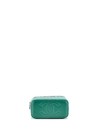 Chanel Classic Top Handle Vanity Case with Chain Quilted Lambskin Small (view 2)