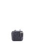 Chanel 100% Leather Black Tiny CC Link Vanity Case with Chain Quilted Caviar Mini One size - photo 4