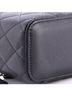 Chanel 100% Leather Black Tiny CC Link Vanity Case with Chain Quilted Caviar Mini One size - photo 6