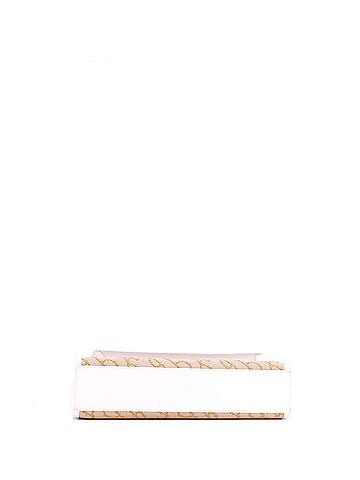 Burberry Logo Pocket Tote Woven Raffia and Canvas with Leather Medium (view 2)