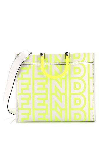 Fendi x Marc Jacobs Sunshine Shopper Tote Printed Leather Medium (view 1)
