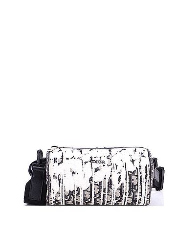 Christian Dior Dior x Raymond Pettibon Roller Messenger Bag Printed Oblique Canvas (view 1)