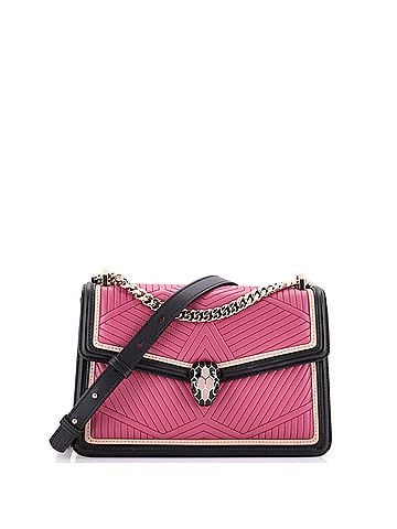 Bvlgari Serpenti Forever Shoulder Bag Quilted Leather Small (view 1)