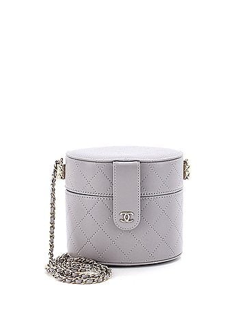 Chanel CC Allure Vanity Case with Chain Quilted Lambskin Small (view 1)