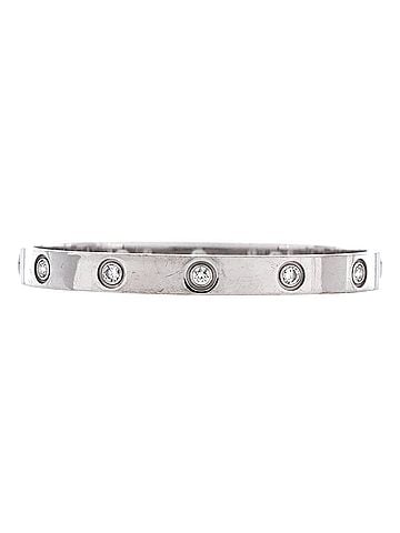 Cartier Love 10 Diamond Bracelet 18K White Gold with Diamonds (view 1)