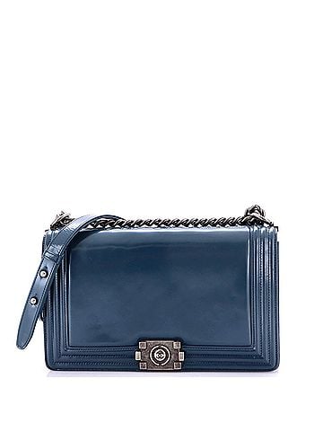 Chanel Reverso Boy Flap Bag Glazed Calfskin Old Medium (view 1)