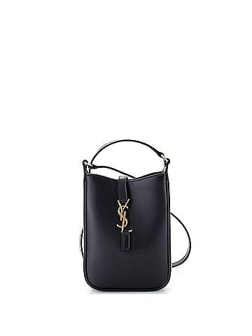 Saint Laurent Le 5 a 7 Vertical Shoulder Bag Leather Mini (view 1)
