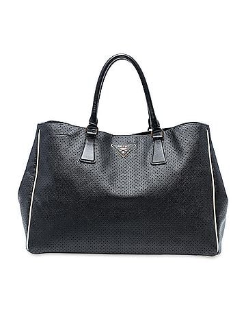 Prada Large Perforated Saffiano Lux Galleria Zip Tote (view 1)