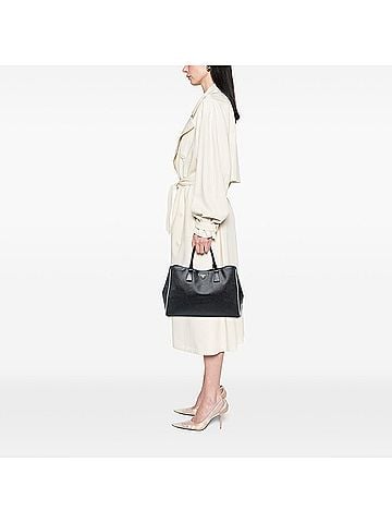 Prada Large Perforated Saffiano Lux Galleria Zip Tote (view 2)
