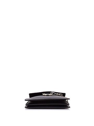 Chloé Faye Chain Shoulder Bag Leather and Suede Mini (view 2)