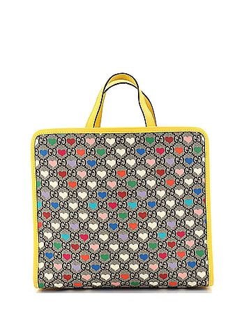 Gucci Children's Tote Printed GG Coated Canvas with Leather Medium (view 1)