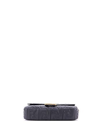 Fendi Baguette NM Bag Zucca Embossed Leather Medium (view 2)