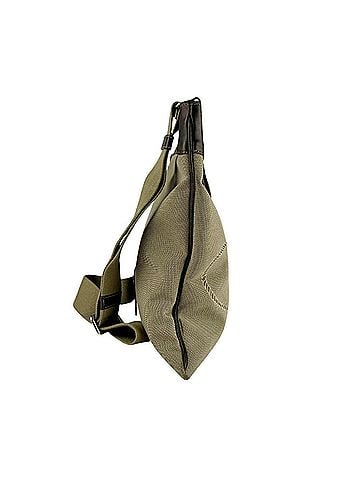 Prada Prada PRADA Crossbody Shoulder Bag, Canvas and Leather, Brown Silver, Men's Women's, z9814 (view 2)
