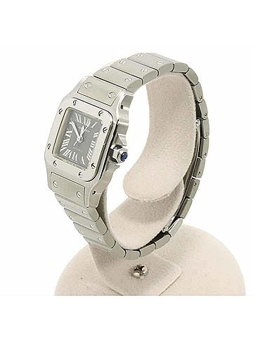 Cartier Cartier Santos Galbee SM W20066D6 Women's Watch Asia Limited Edition Gray Automatic (view 2)
