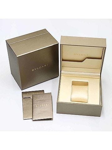 Bvlgari BVLGARI BB39S Men's Watch, Date, Silver & Pink Gold, Automatic Movement (view 2)
