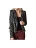 Bebe Leopard Print Black Gray Jacket Size M - photo 1