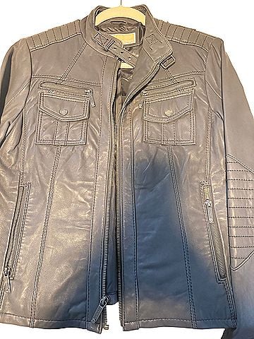 Michael Kors Leather Jacket (view 1)